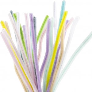 Cure-pipes - Couleurs pastel 30 cm - 25 pièces Cure-pipes - Couleurs pastel 30 cm - 25 pièces