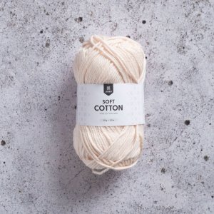 Coton Doux 50g - Abricot Clair Coton Doux 50g - Abricot Clair