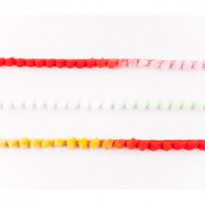 String - Mini Pom Pom, multicolore String - Mini Pom Pom, multicolore