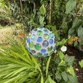 Image client Boule de jardin � 100 mm - blanche