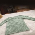 Image client Fil DROPS Paris Uni Color - 50g - Vert menthe clair (21)