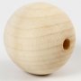 Perles en bois - 50 mm - 4 pcs