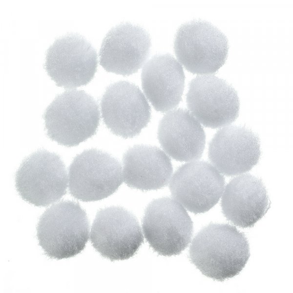 Pompons 10mm - 100pcs