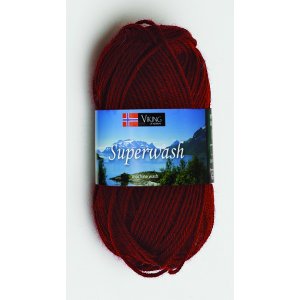 Fil Viking Superwash 50g - Bourgogne (161) Fil Viking Superwash 50g - Bourgogne (161)