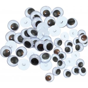 Yeux avec boucles - 150 pcs Yeux avec boucles - 150 pcs