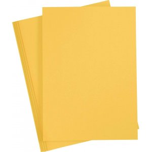 Carton coloré - jaune soleil - A4 - 180 g - 20 feuilles Carton coloré - jaune soleil - A4 - 180 g - 20 feuilles