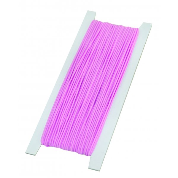 Cordon �lastique rose 25 m � 1 mm