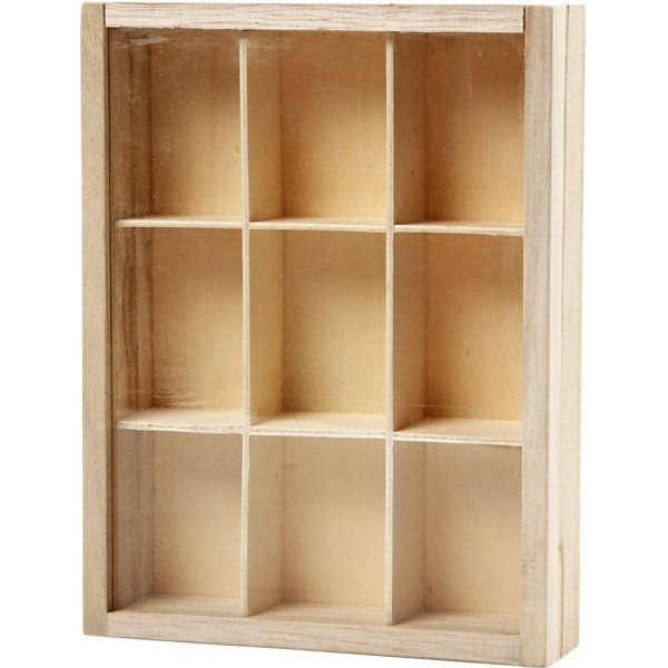 Boîte avec compartiments et couvercle de protection Boîte avec compartiments et couvercle de protection