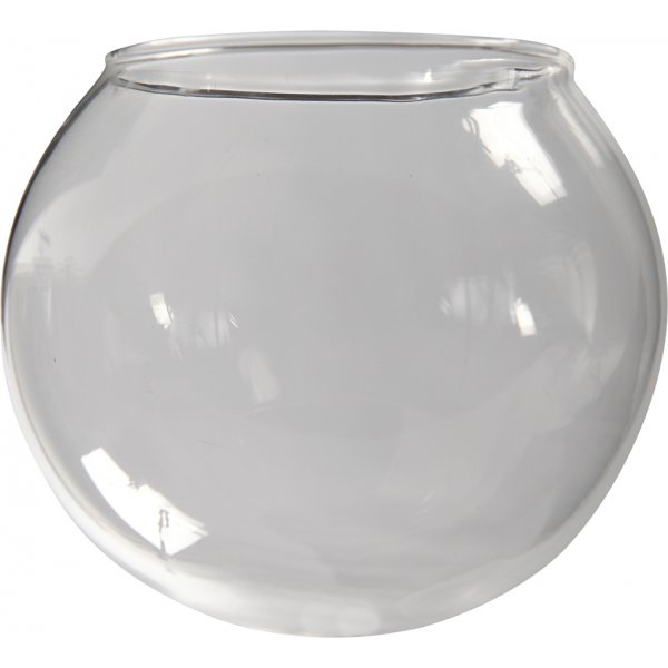 Gobelet sphrique en verre - transparent - 4 pcs