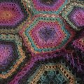 Image client Fil Viking Nordlys 100g - Turquoise/gris/violet (964)