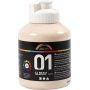 Peinture scolaire - Acrylique - ivoire - brillante - 500 ml