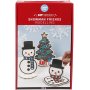 Set de bricolage - Bonhomme de neige et sapin de Nol
