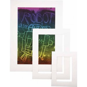 Cadres passe-partout - blanc - A3, A4, A5 - 75 pcs Cadres passe-partout - blanc - A3, A4, A5 - 75 pcs