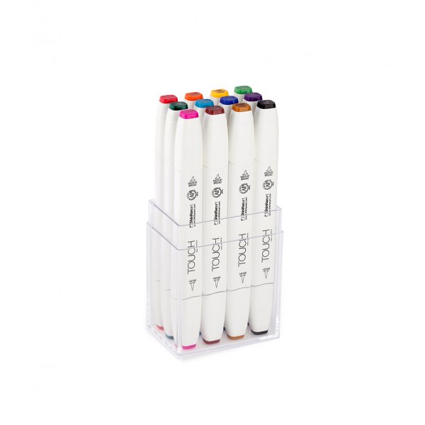 Touch Twin Brush Marker 12pcs - Couleur principale