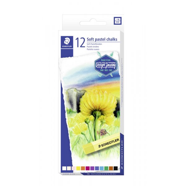 Pastels tendres - 12 crayons