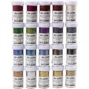 Bio-mica 20 x 27 ml - Couleurs mélangées Bio-mica 20 x 27 ml - Couleurs mélangées
