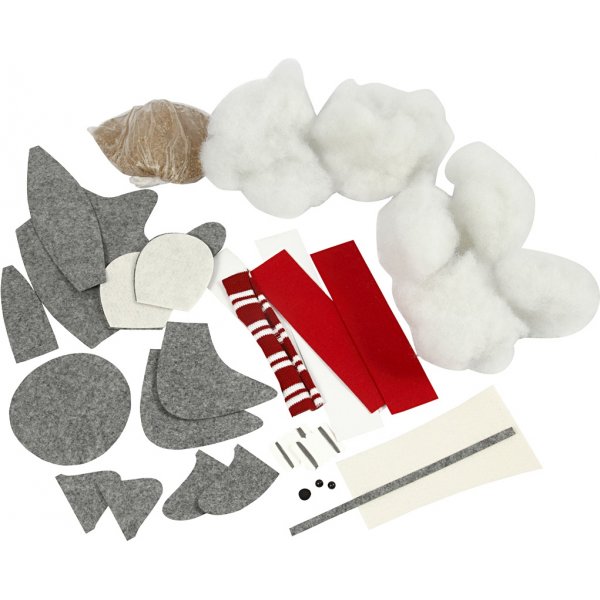 Kit de bricolage - Souris de Noël Kit de bricolage - Souris de Noël