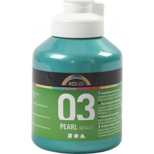 Peinture scolaire Acrylique - Métallisé - vert - métallisé - 500 ml Peinture scolaire Acrylique - Métallisé - vert - métallisé - 500 ml