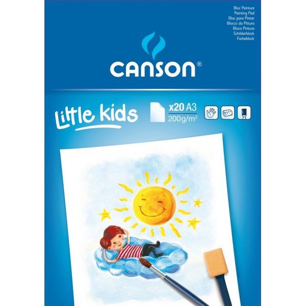 Canson Papier  Colorier Petits Enfants 200g