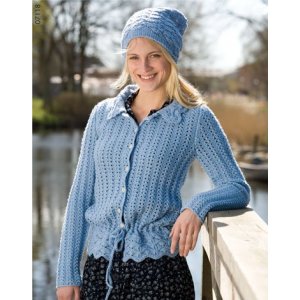 Patron tricot - Patron cardigan et bonnet tricotés Patron tricot - Patron cardigan et bonnet tricotés
