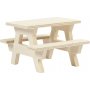 Accessoires Pre Nol - Ensemble table/banc