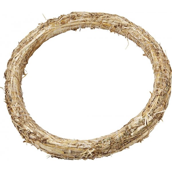 Couronnes de paille - 35 cm