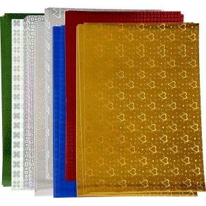 Papier holographique - A4 - 8 x 10 pcs Papier holographique - A4 - 8 x 10 pcs
