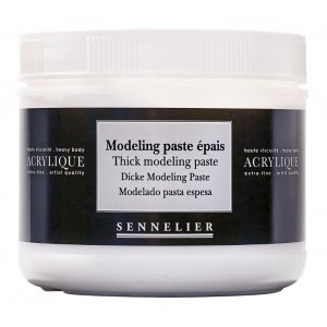 Médium Acrylique Sennelier 500 Ml - Pâte à Modeler Épaisse Médium Acrylique Sennelier 500 Ml - Pâte à Modeler Épaisse