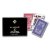 Cartes à jouer 100% plastique, doubles Cartes à jouer 100% plastique, doubles