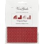Papier origami - rouge/blanc - 10 x 10 cm - 50 feuilles