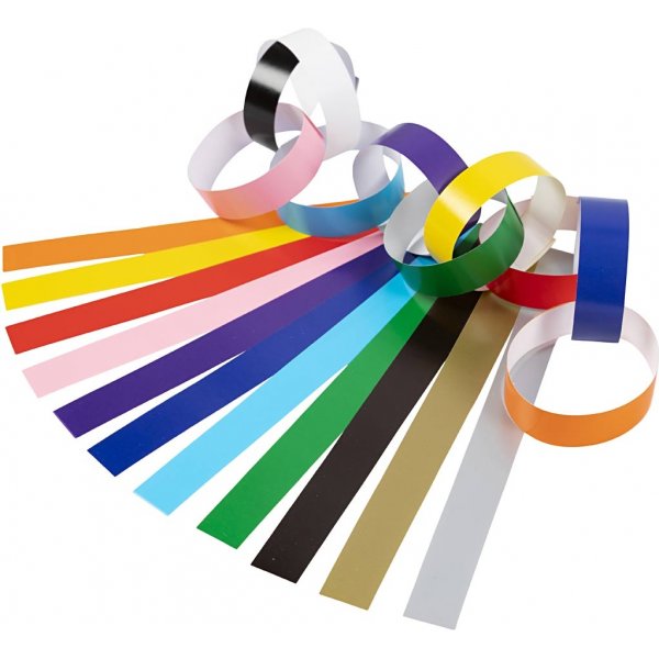 Bandes de guirlande - couleurs mlanges - 2400 pcs