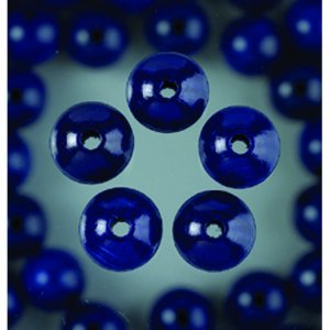 Perles en bois - bleu Perles en bois - bleu