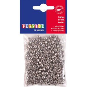 Perles argentées 300 pcs Perles argentées 300 pcs