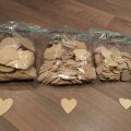 Image client Coeurs en bois 100 pcs
