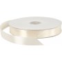 Ruban satin - blanc cass - L20 mm - 100 m