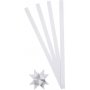 Bandes toiles - blanc - 4,5 cm - 100 bandes