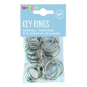 Mélange de porte-clés 30 pièces Mélange de porte-clés 30 pièces