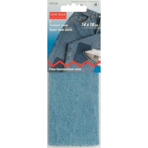 Team patch denim 14x18cm bleu clair 0,025 m² Team patch denim 14x18cm bleu clair 0,025 m²