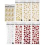Autocollants paillets - 8 feuilles