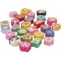 Perles d'animaux et de fleurs - 200 pcs
