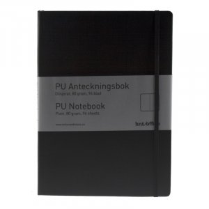 Carnet PU Sans doublure Noir Carnet PU Sans doublure Noir