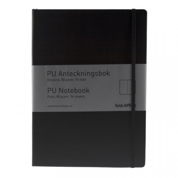 Carnet PU Sans doublure Noir