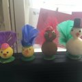 Image client Mélange de chapeaux en plastique 48 pcs