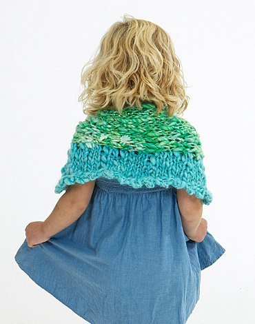 Patron tricot - Poncho et bonnet tricots