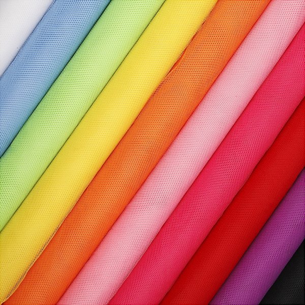 Tulle - couleurs mlanges - 10 x 5 m