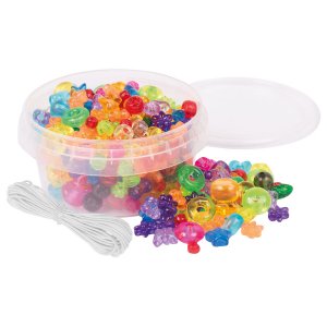 Perles en pot - Mélange transparent - 180 pcs Perles en pot - Mélange transparent - 180 pcs