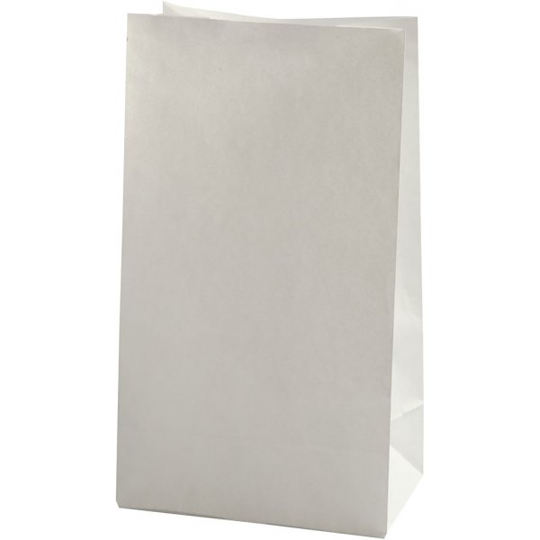 Sacs en papier - blanc - 100 pcs