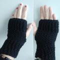 Image client Fil DROPS Big Merino Mix - 50g - Noir (04)