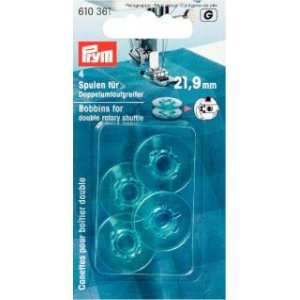 Bobine de machine à coudre pour navette double rotative 21,9 4pcs Bobine de machine à coudre pour navette double rotative 21,9 4pcs