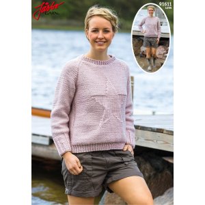 Patron tricot - Pull femme avec étoile Patron tricot - Pull femme avec étoile